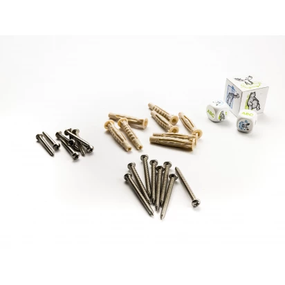 Zestaw kołków rozporowych oraz śrub do łaczenia profilu Cersanit ZIP/ARTECO/BASIC S903-029