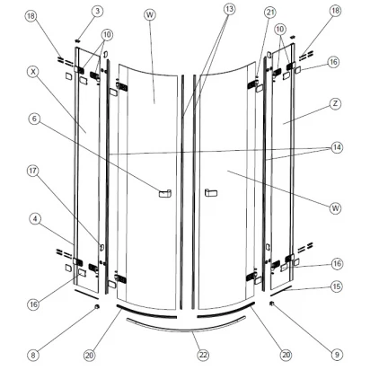 Zestaw montażowy, uchwyt Koło NEXT A170392
