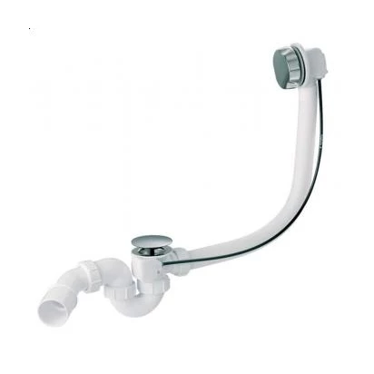 McAlpine HC31M-S2-1M-AB zestaw odpływowo-przelewowy do wanny z odejściem i mechanizmem automatycznym antyczny brąz