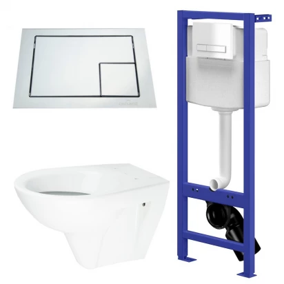 Zestaw podtynkowy 5w1 z miską PRESIDENT Cersanit K97-228