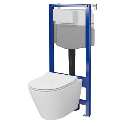 Zestaw podtynkowy WC Cersanit CITY PRO OVAL /AQUA 50 MECH S701-888