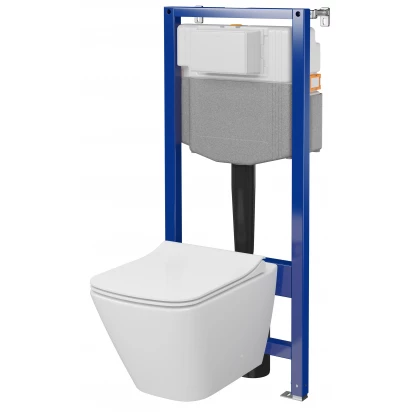 Zestaw podtynkowy WC Cersanit CITY SQUARE/AQUA 50 PNEU Cersanit  S701-797