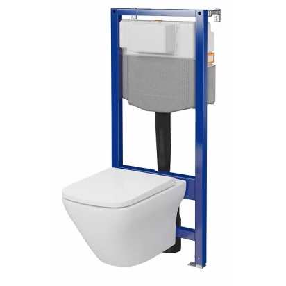 Zestaw podtynkowy WC Cersanit LARGA SQUARE/AQUA 50 PNEU Cersanit  S701-802