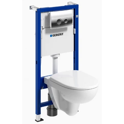 Zestaw podtynkowy WC Geberit SELNOVA / DUOFIX BASIC 118.339.21.2 przycisk DELTA25chrom