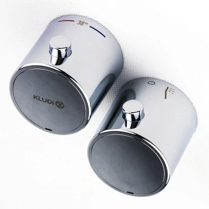 Zestaw pokręteł do baterii termostatycznej Kludi 7494305-00