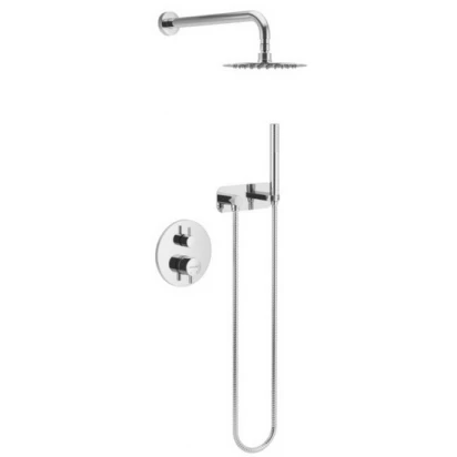 Zestaw prysznicowo-wannowy podtynkowy Excellent FROST AREX.4400CR okrągły