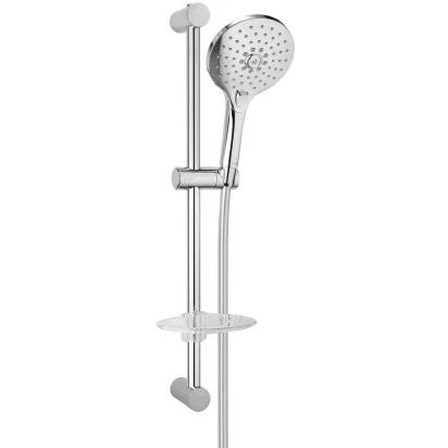 Zestaw prysznicowy na drążku 60 cm z mydelniczką Oltens SAXAN 36004100