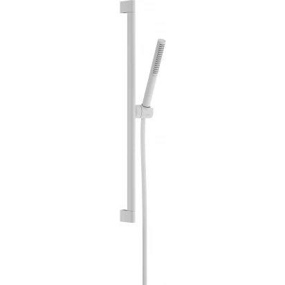 Zestaw prysznicowy na drążku 65 cm Ecosmart Hansgrohe PULSIFY S 24372700 biały mat