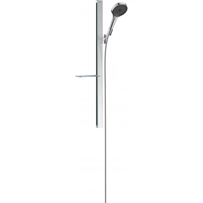 Zestaw prysznicowy na drążku 90 cm podtynkowy z mydelniczką Hansgrohe RAINFINITY 27671000