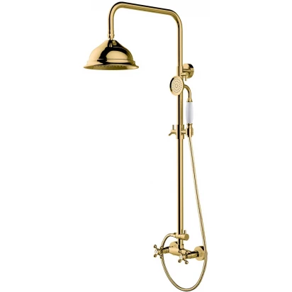 Kolumna prysznicowa Besco RETRO BP-R-ZL złota