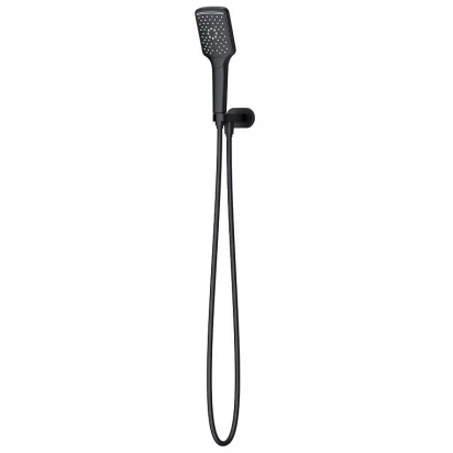 Zestaw prysznicowy podtynkowy 1-funkcyjny Cersanit LARGA S951-513 czarny