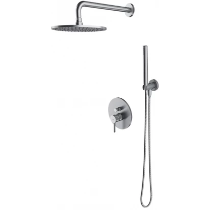 Zestaw prysznicowy podtynkowy Omnires Y SYSY16NI nikiel