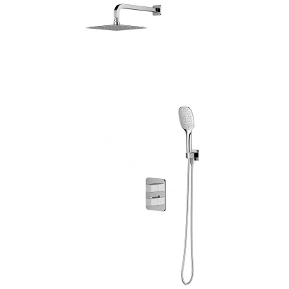 Zestaw prysznicowy podtynkowy termostatyczny Omnires SLIDE SYSSL11CR