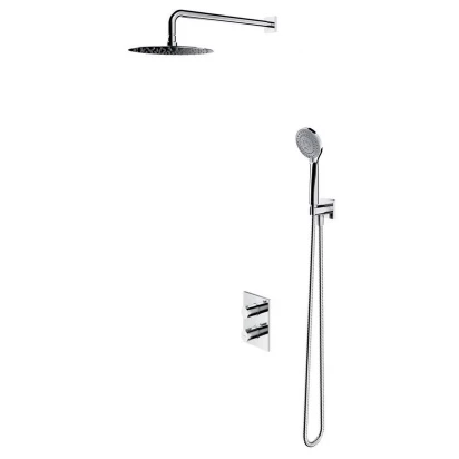 Zestaw prysznicowy podtynkowy termostatyczny Omnires Y SYSYT01XCR