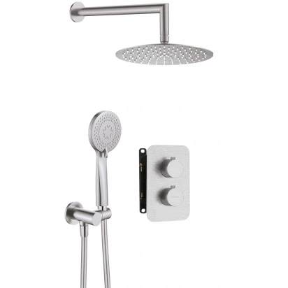 Zestaw prysznicowy podtynkowy z BOXem termostatycznym Deante BXYZFEBT