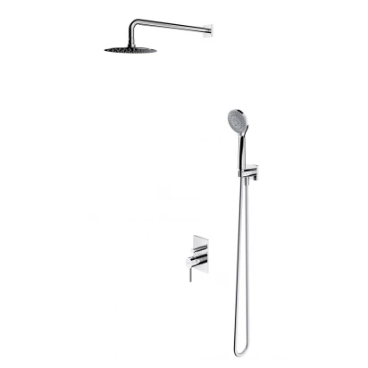 Zestaw prysznicowy podtynkowy z deszczownią Omnires SYSY23/KCR