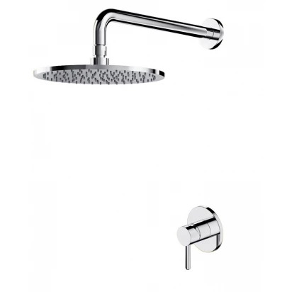 Zestaw prysznicowy podtynkowy z deszczownicą 25 cm Omnires Y SYSY36CR