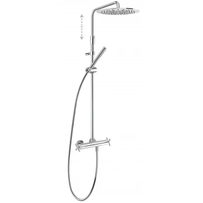 Zestaw termostatyczny natryskowy Tres MAX 063.211.01
