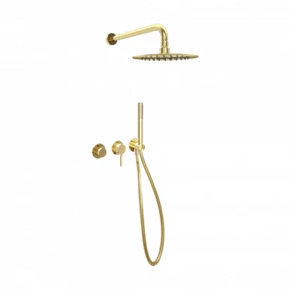 Zestaw wannowo-prysznicowy podtynkowy Excellent PI AREX.1244.K.03GL złoty połysk