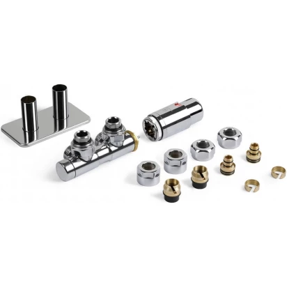 Zestaw zintegrowany termostatyczny Terma TWINS ALL IN ONE TGETTWINPKCRO chrom prawy