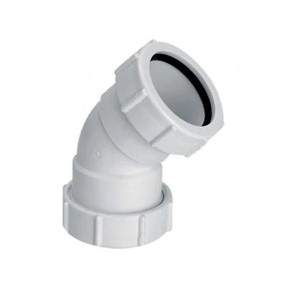 McAlpine 50B-WH złączka 135 nakrętno-nakrętna 50x50 mm