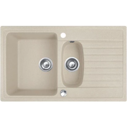 Zlewozmywak 1,5-komorowy z ociekaczem Deante REFLEX ZUX 7513 piaskowy