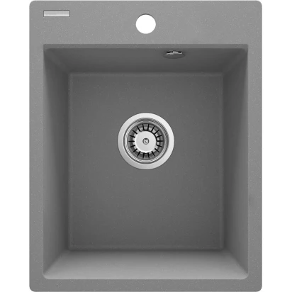 Zlewozmywak granitowy 1-komorowy 40x50 Deante CORIO ZRC S103 szary metalik