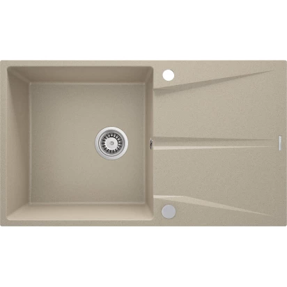Zlewozmywak granitowy 86x50 z ociekaczem Deante CORIO ZRC 711A piasek