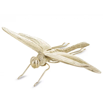 Złota ważka dekoracja ścienna 27cm Casablanca 139422