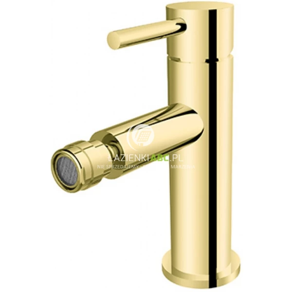 Bateria bidetowa Besco ILLUSION BB-I-ZL złota