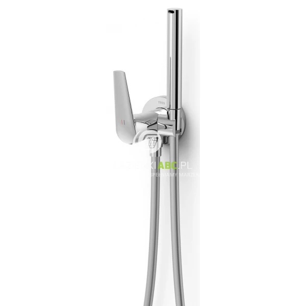 Bateria bidetowa podtynkowa z natryskiem Tres FUJI 28112301