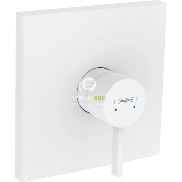 Bateria prysznicowa podtynkowa Hansgrohe FINORIS 76615700 biała mat