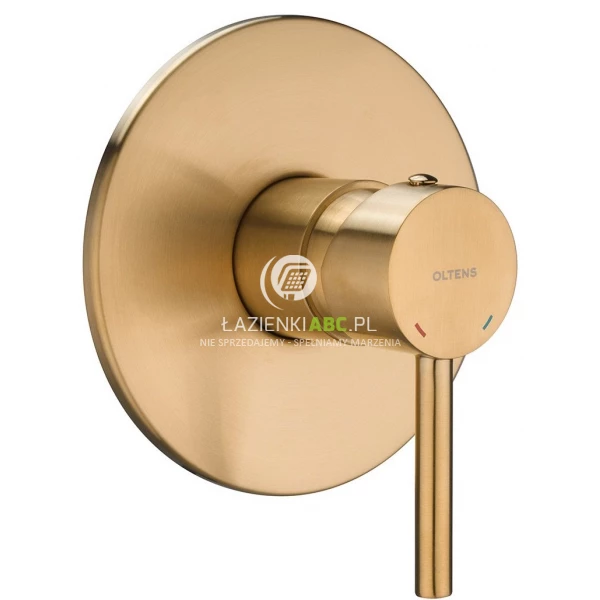 Bateria prysznicowa podtynkowa Oltens MOLLE 33100810 złoto szczotkowane