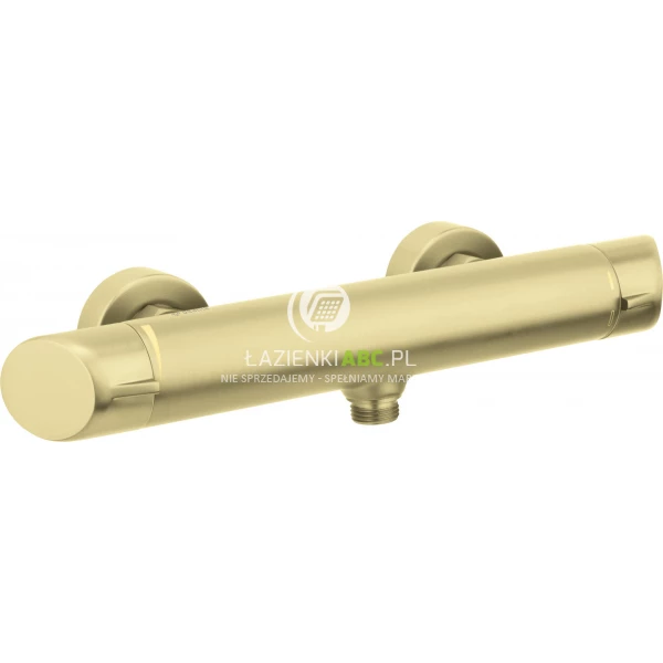 Bateria prysznicowa ścienna Deante ARNIKA BQA R40M złoto szczotkowane
