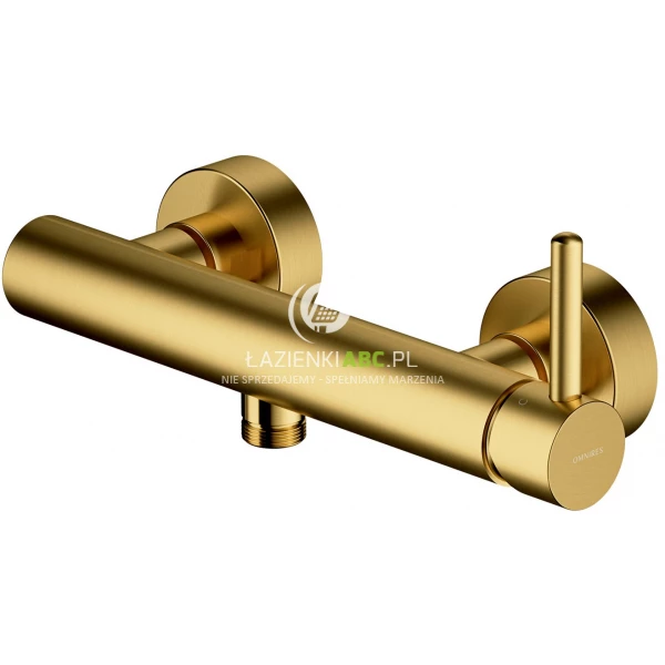 Bateria prysznicowa ścienna Omnires Y Y1240BSB mosiądz szczotkowany