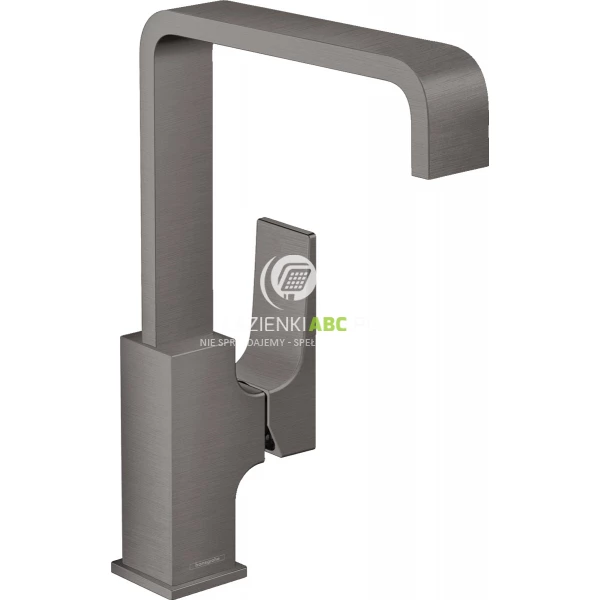 Bateria umywalkowa 230 + korek klik-klak metalowy Hansgrohe METROPOL 32511340 czarny chrom szczotkowany