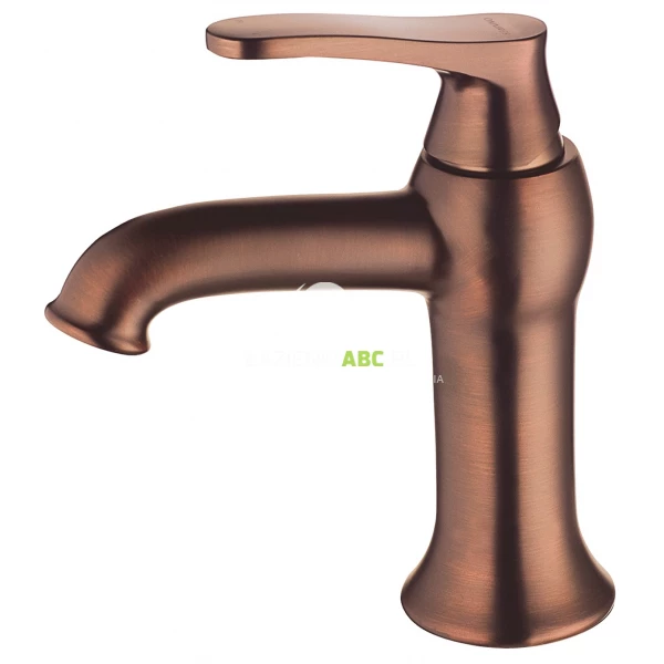 Bateria umywalkowa Omnires ART DECO AD5110ORB miedź antyczna