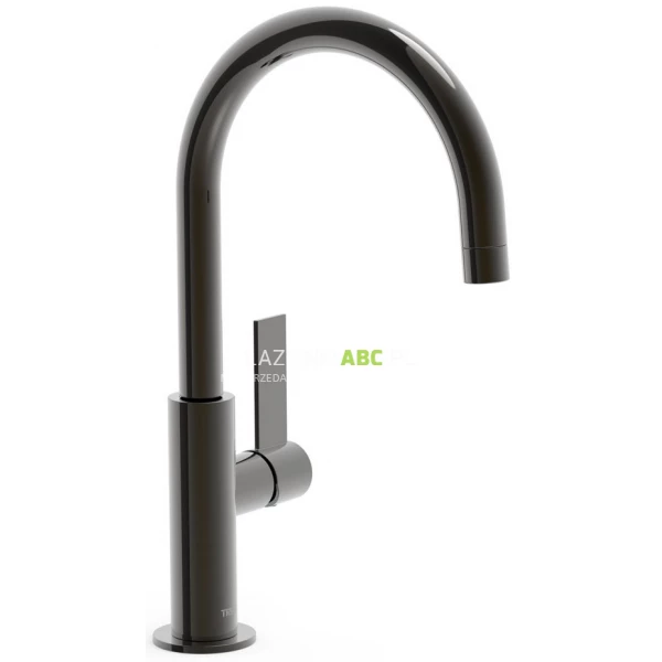 Bateria umywalkowa  Tres PROJECT TRES 21190501KM czarna metalizowana