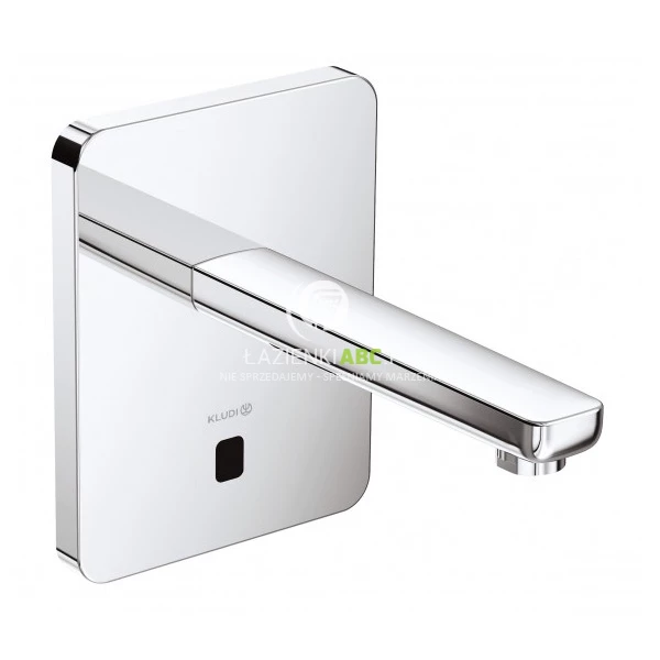 Bateria umywalkowa elektroniczna podtynkowa 190 mm kwadratowa, Kludi ZENTA 3850205