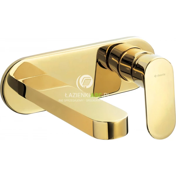 Bateria umywalkowa podtynkowa Deante ALPINIA BGA Z54L złota