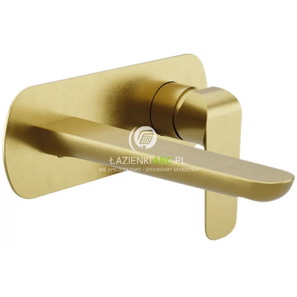 Bateria umywalkowa podtynkowa Excellent CLEVER 2.0 AREX.4115GB złoto szczotkowane