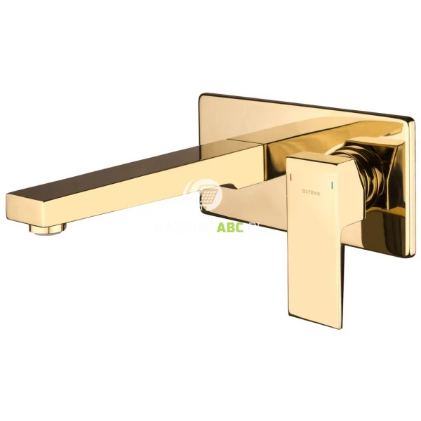 Bateria umywalkowa podtynkowa kompletna Oltens GOTA 32601800 złota