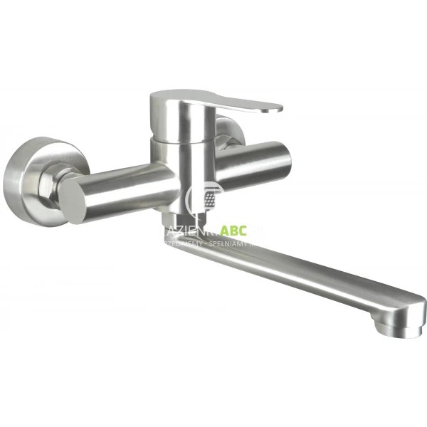 Bateria umywalkowa ścienna Deante LUPO BLU F50M