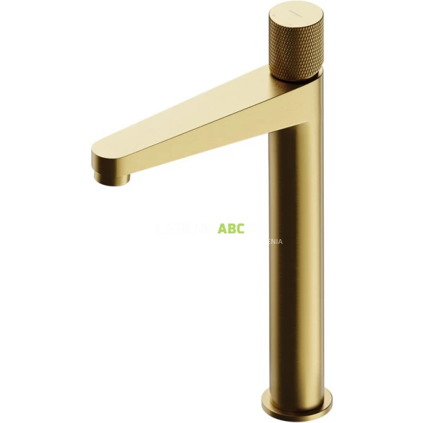 Bateria umywalkowa wysoka Omnires CONTOUR CT8012GLB złoty szczotkowany