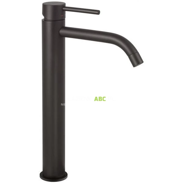 Bateria umywalkowa wysoka Paffoni LIGHT LIG081NO czarny mat