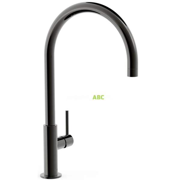 Bateria umywalkowa wysoka Tres STUDY EXCLUSIVE 26290401KM czarna metalizowana