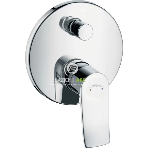 Bateria wannowa podtynkowa okrągła Hansgrohe METRIS 31493000
