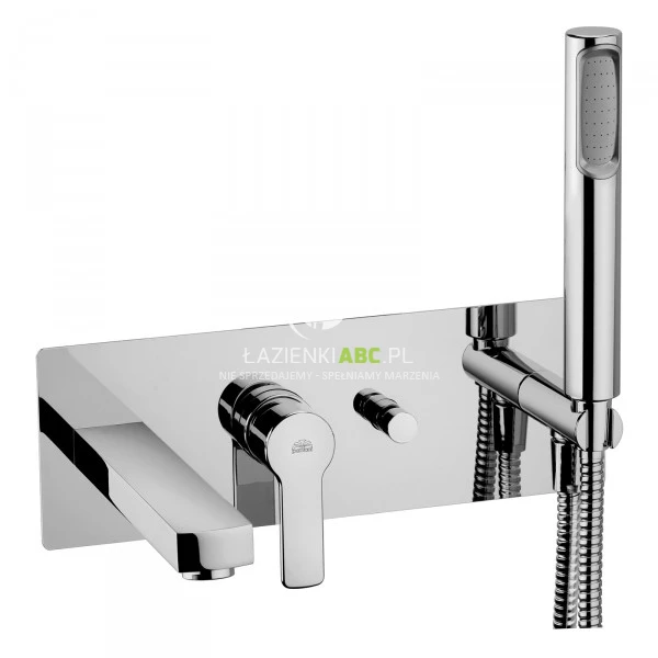 Bateria wannowa podtynkowa z natryskiem Paffoni RED 001