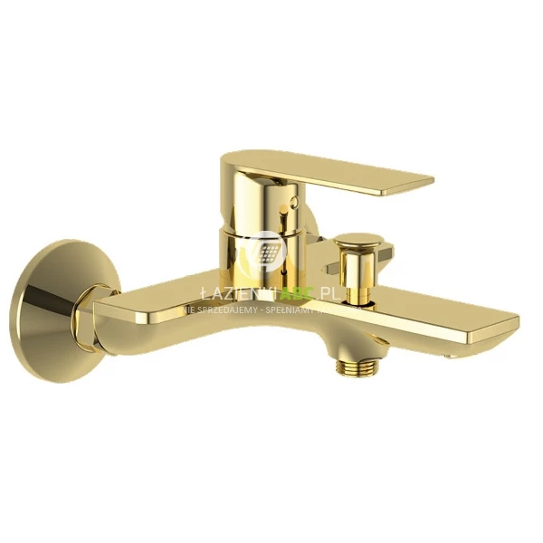 Bateria wannowa ścienna Excellent GLAD ARNL.1105GL złoty
