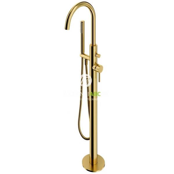 Bateria wannowa wolnostojąca Omnires Y Y1233BSB mosiądz szczotkowany